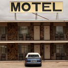 Motel and car