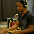 Stefon Harris Blackout performs at WBGO. Stefon Harris Blackout performs at WBGO.