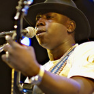 Vieux Farka Toure performs at the Bumbershoot Music Lounge. Vieux Farka Toure performs at the Bumbershoot Music Lounge.