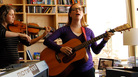 Laura Veirs performing a Tiny Desk Concert. Laura Veirs performing a Tiny Desk Concert.