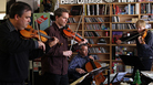 Turtle Island Quartet performs a Tiny Desk Concert at the NPR Music offices. Turtle Island Quartet performs a Tiny Desk Concert at the NPR Music offices.