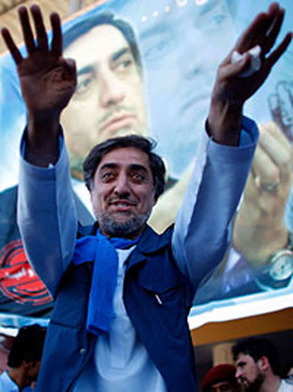 Abdullah Abdullah during a campaign event in Herat, Afghanistan this week. Abdullah Abdullah during a campaign event in Herat, Afghanistan this week.