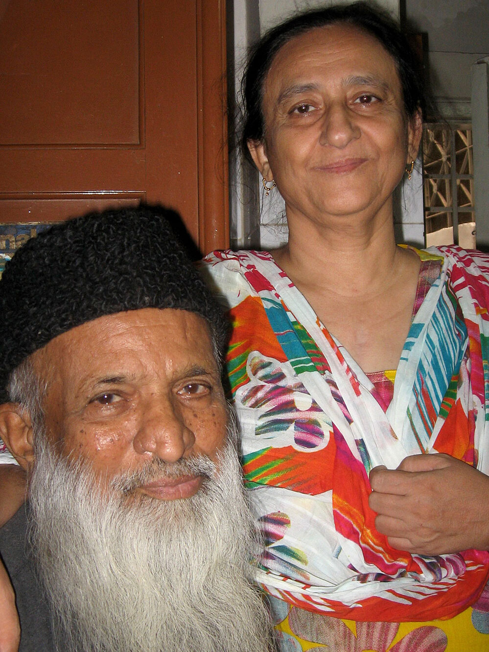 Abdul Sattar Edhi, founder of the Edhi Foundation, and his wife Bilquise.