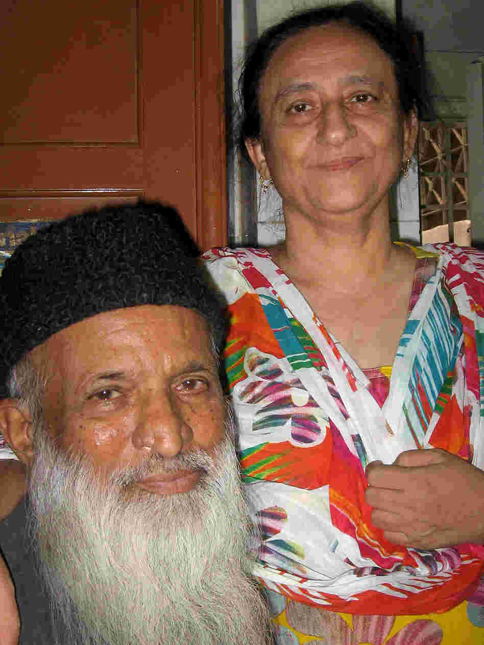 Abdul Sattar Edhi, founder of the Edhi Foundation, and his wife Bilquise.