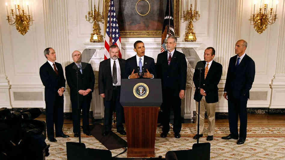 Health executives meet with President Obama on May 11
