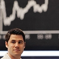 Stock traders in Germany