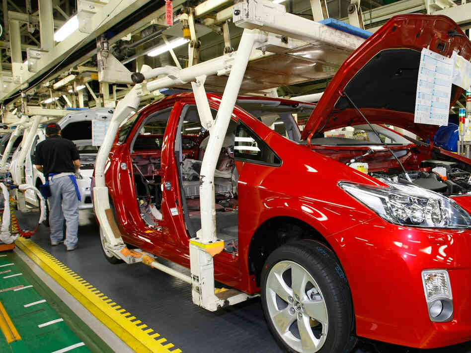 Prius hybrid assembly