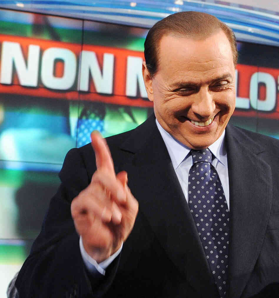 Custom: Italian Prime Minister Silvio Berlusconi