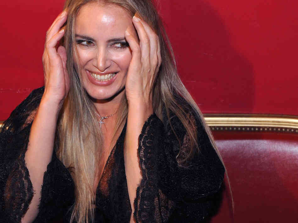 Patrizia D'Addario, a 42-year-old call girl who claims to have slept with Berlusconi