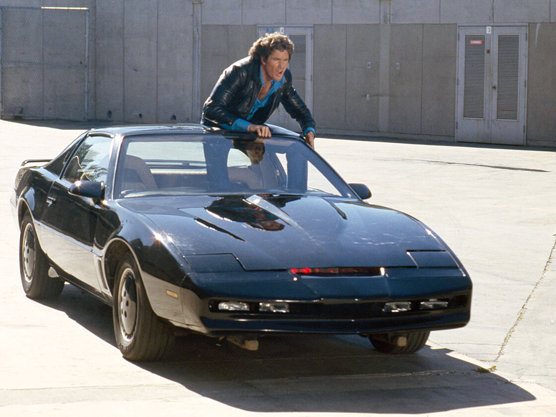 Michael Knight and KITT