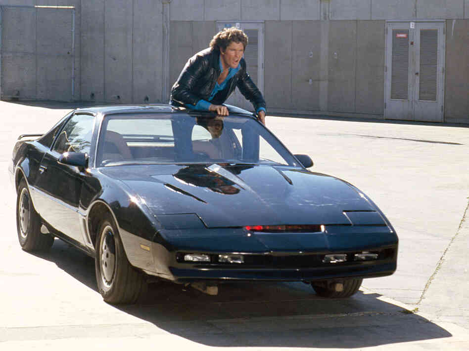 Michael Knight and KITT