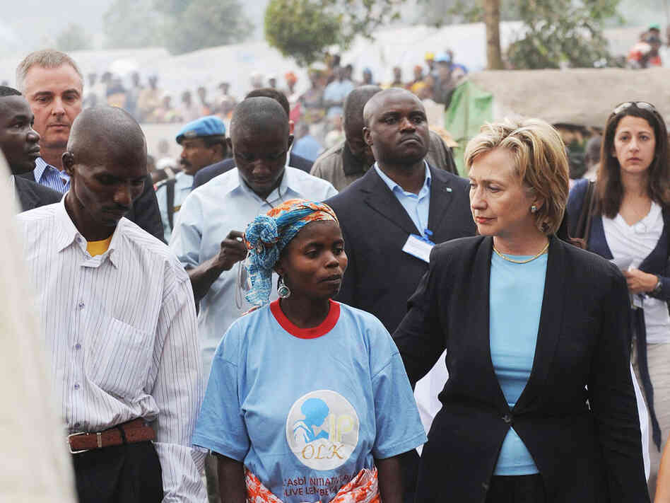 Hillary Clinton in Congo