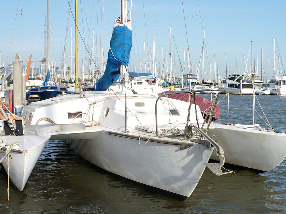 Tim Anderson's yacht in San Francisco Bay