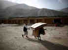 Election officials deliver voting materials to remote regions of Afghanistan.