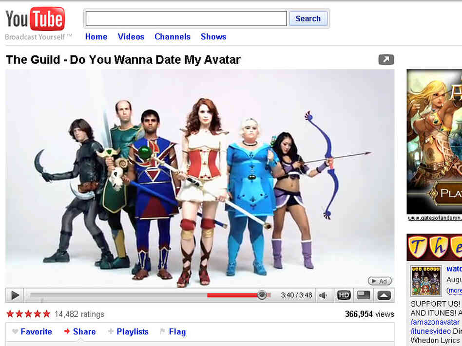 Even with viral Web hits — like this one for a music video — YouTube is not profitable.