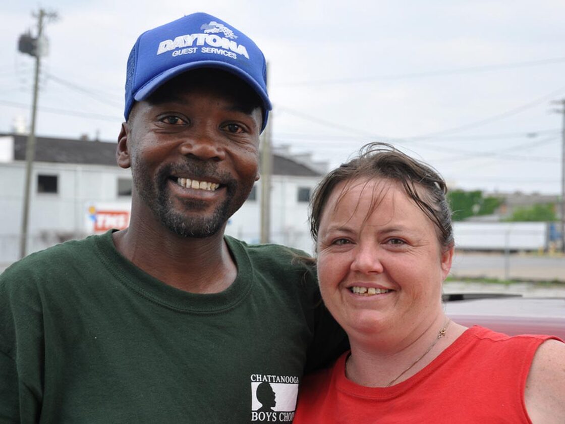 Tammy Clark and Ernest Waddell. Kara Oehler/Mapping Main Street