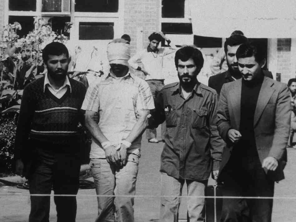 American hostage in Tehran, 1979