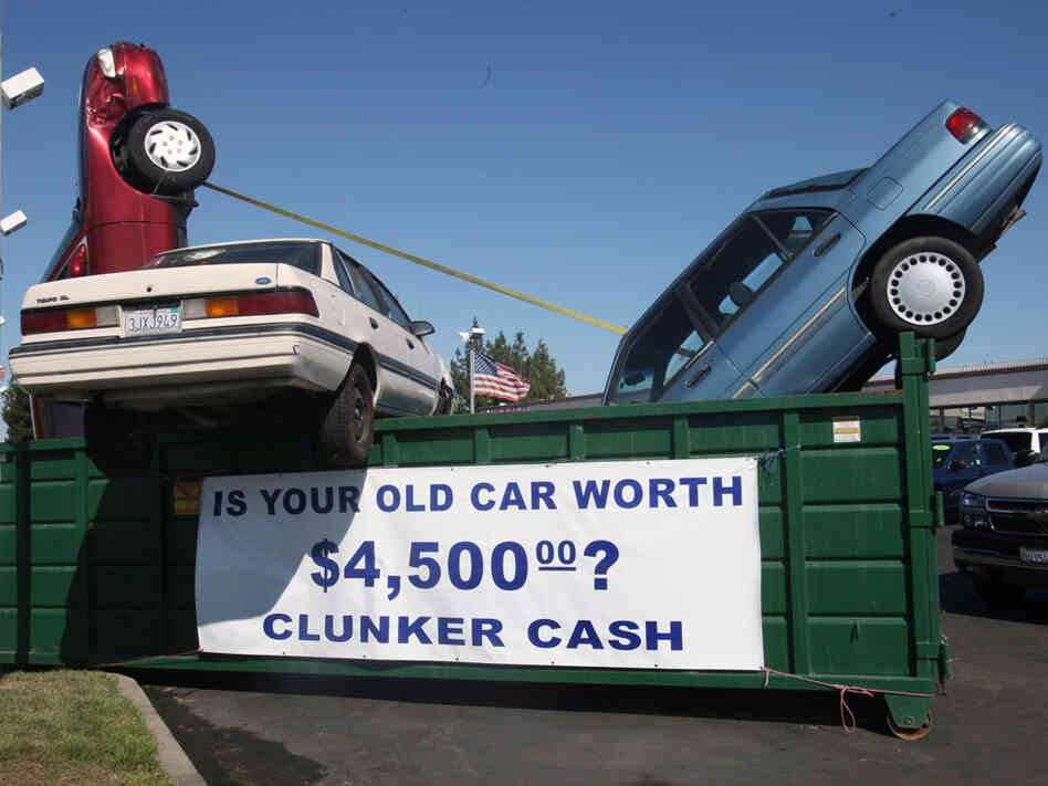 The Cash for Clunkers program ended Monday