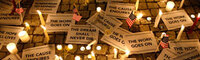 A candlelight vigil was held in memory of Kennedy at Dupont Circle Wednesday in Washington.