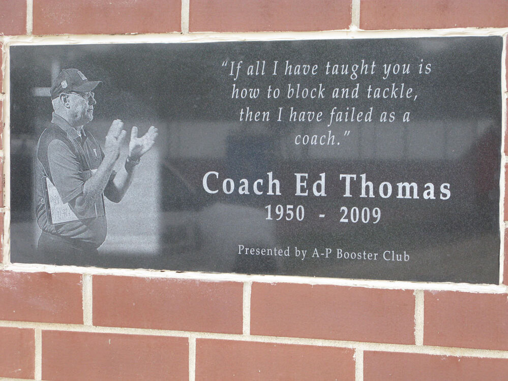 Coach Ed Thomas 1950-2009
