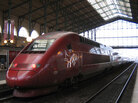 A Thalys high-speed train A Thalys high-speed train