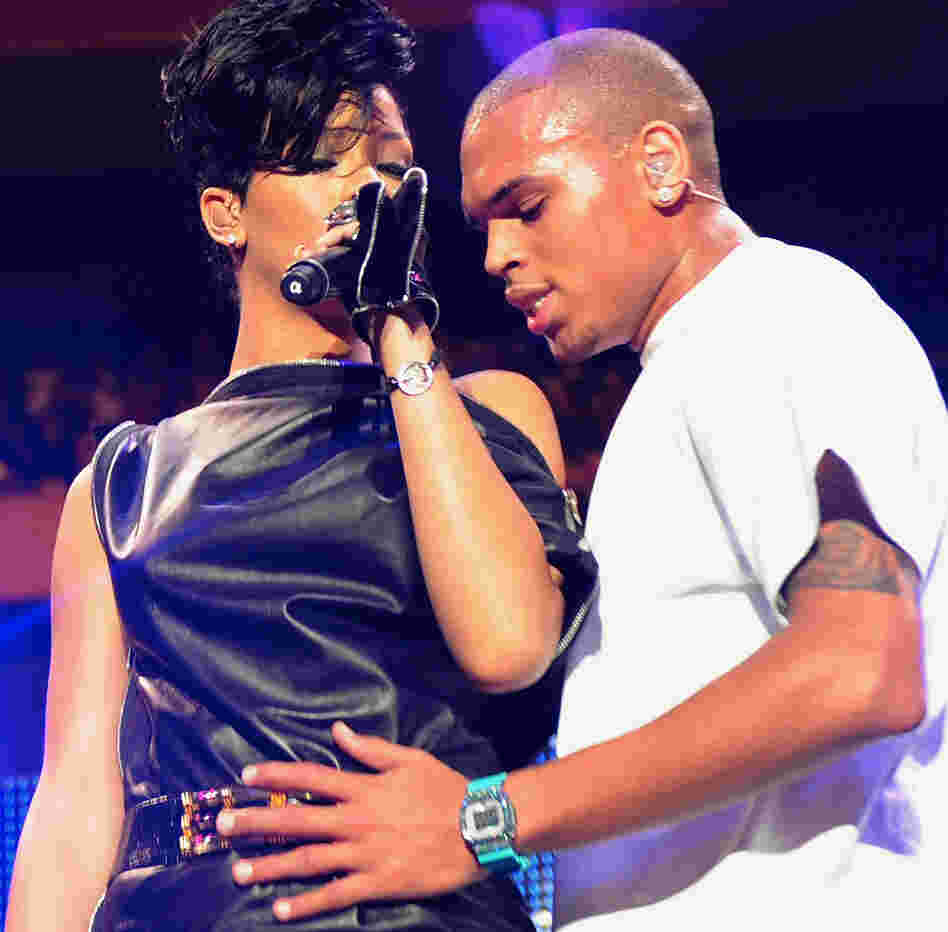 custom Rihanna and Chris Brown
