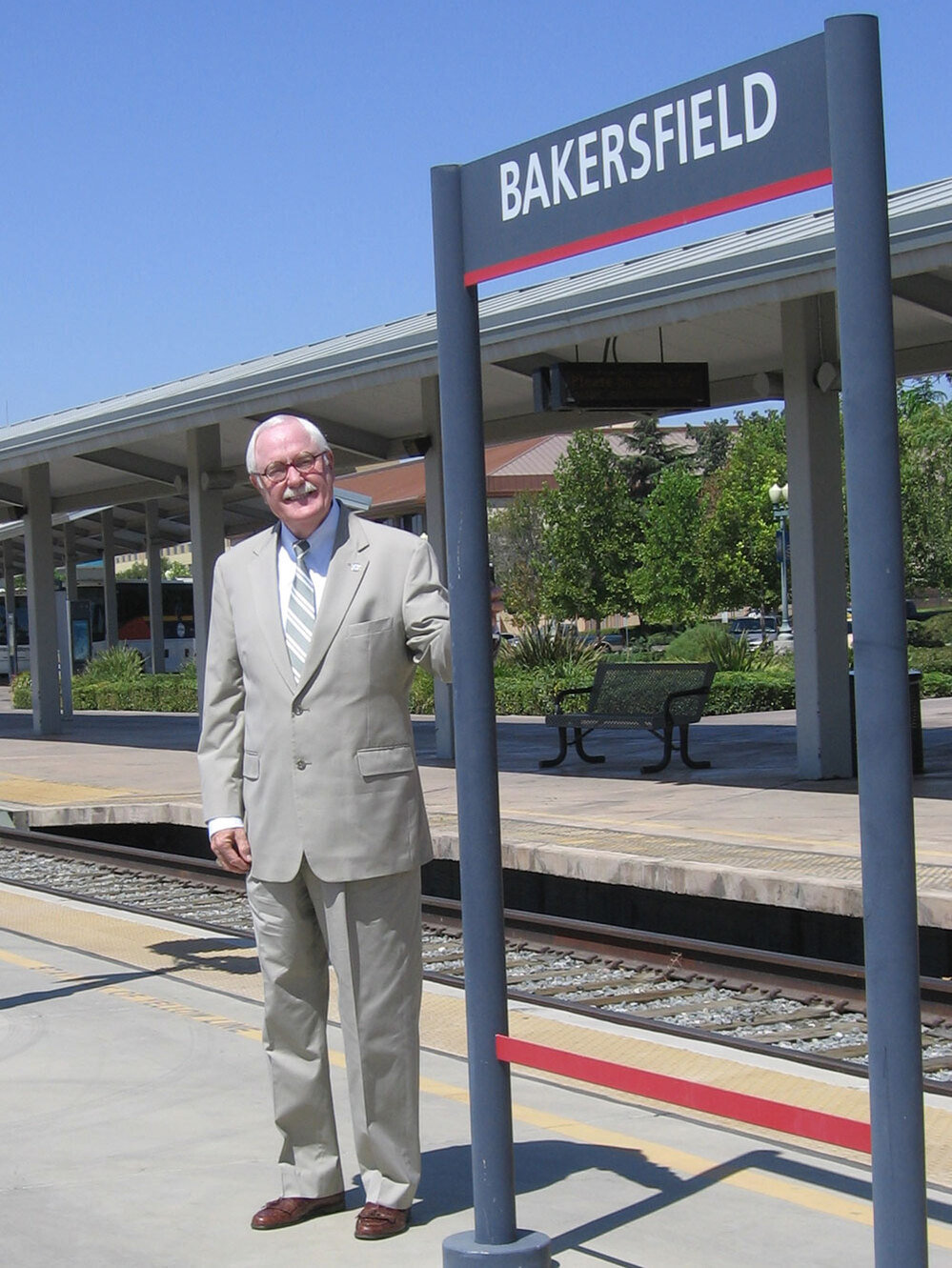 Harvey L. Hall, mayor of Bakersfield, Calif.