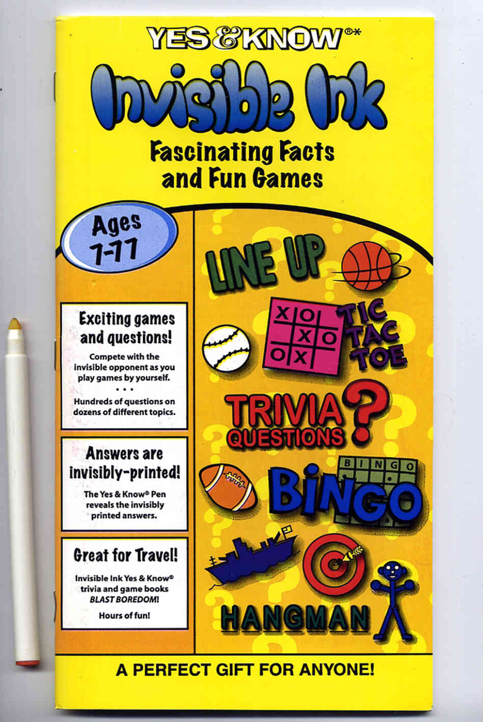 A 'Yes & Know' book. Courtesy Paul Collins