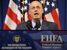 Treasury Secretary Henry Paulson speaks on Sept. 7, 2008, during a news conference. Treasury Secretary Henry Paulson speaks on Sept. 7, 2008, during a news conference.