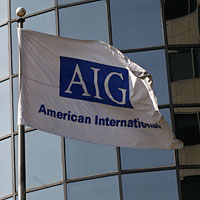 An AIG office building in New York City.