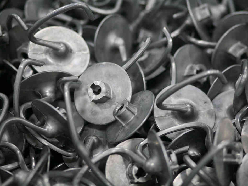 Dough hooks for the KitchenAid mixers