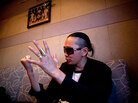 Sevjid Amaraa, frontman for the hip-hop band Black Rose Sevjid Amaraa, frontman for the hip-hop band Black Rose