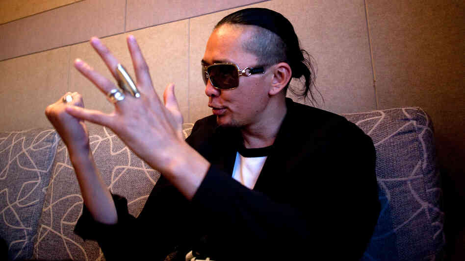 WIDE: Sevjid Amaraa, frontman for the hip-hop band Black Rose WIDE: Sevjid Amaraa, frontman for the hip-hop band Black Rose