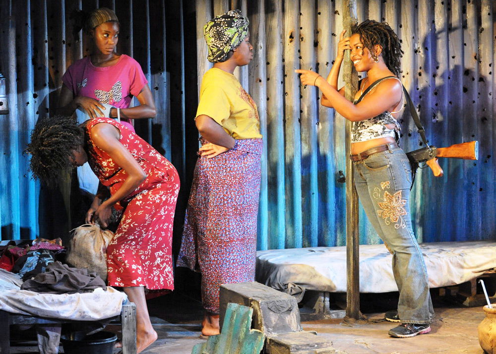A scene from the 'Eclipsed' by playwright Danai Gurira.