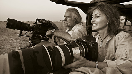 Dereck and Beverly Joubert.