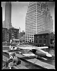 New York waterfront, 1936