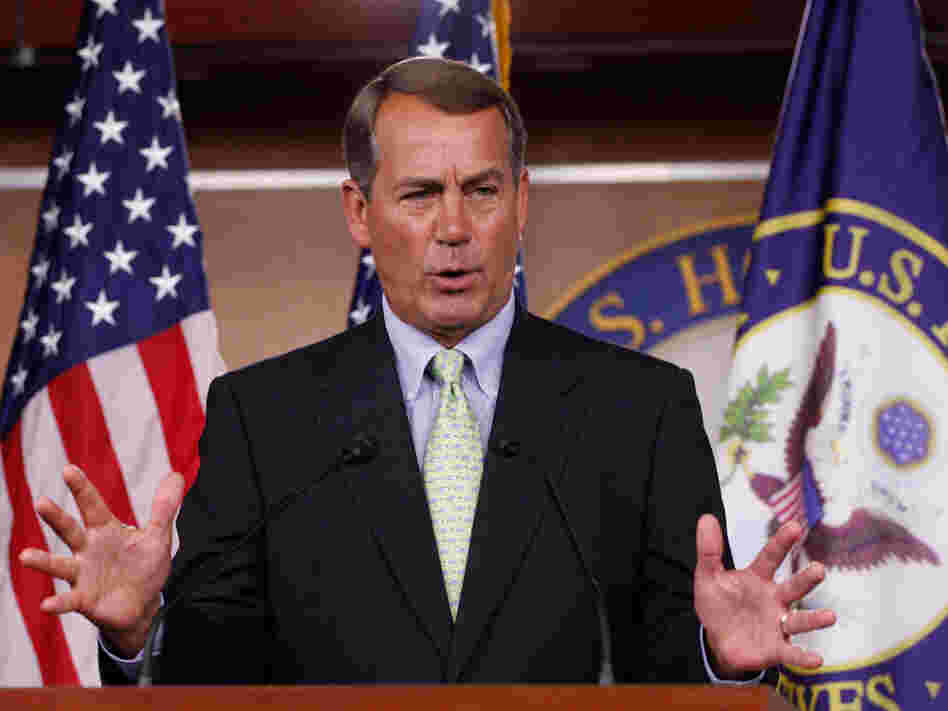 House Minority Leader John Boehner House Minority Leader John Boehner