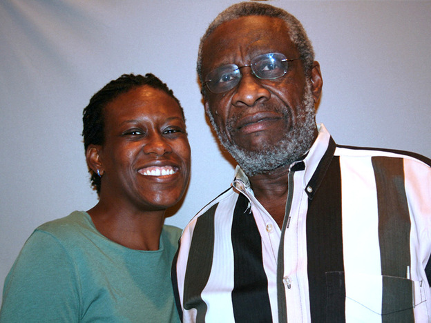 Judge Olly Neal with his daughter, Karama, in Little Rock, Ark.
