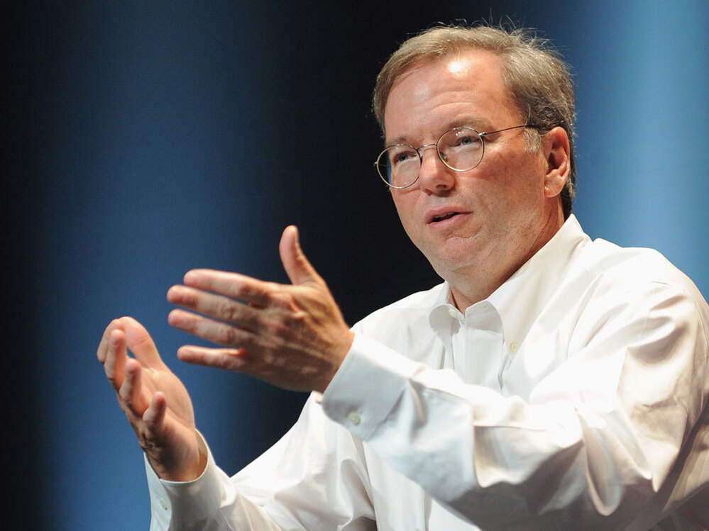 Eric Schmidt, CEO of Google