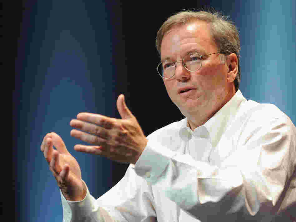 Eric Schmidt, CEO of Google