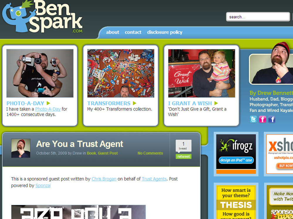 Andrew Bennett's blog