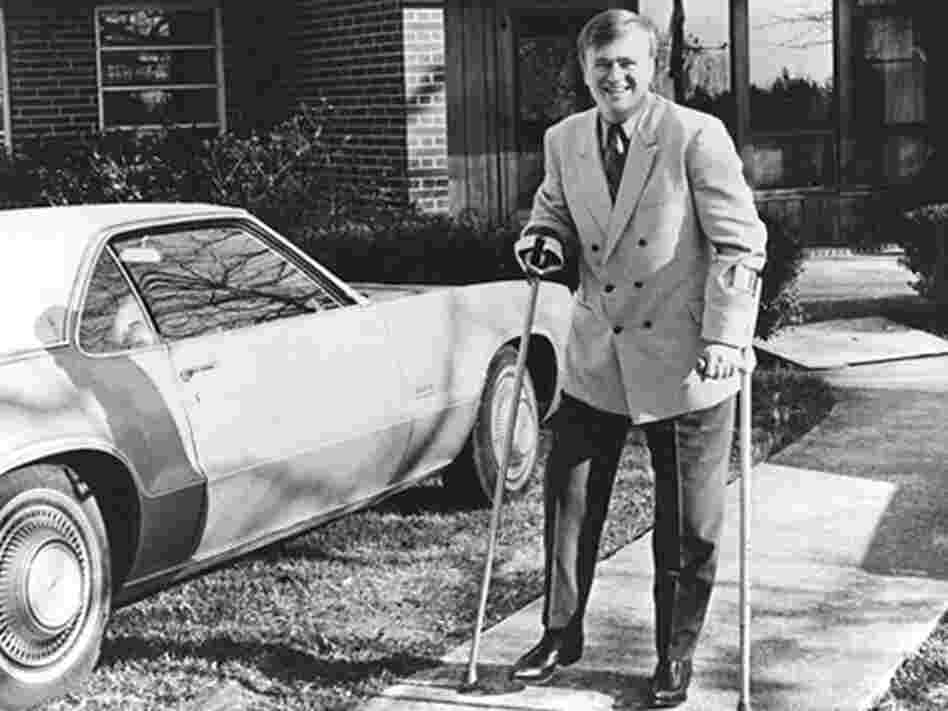 Cleland during his campaign for the Georgia State Senate in 1970. Cleland during his campaign for the Georgia State Senate in 1970.