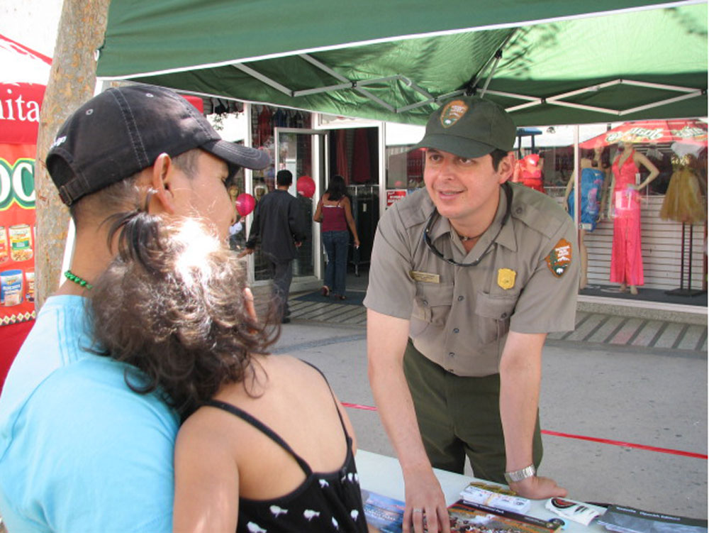Yosemite National Park Ranger Mauricio Escobar