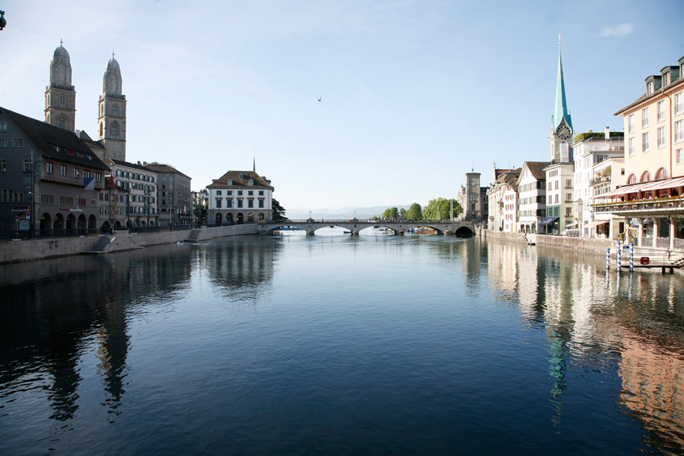 A photo of Zurich. Courtesy Marc Levoy/Stanford.