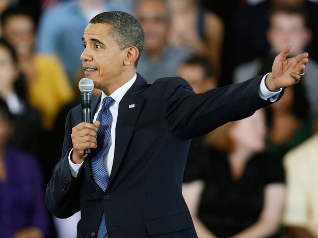 President Obama At Town Hall