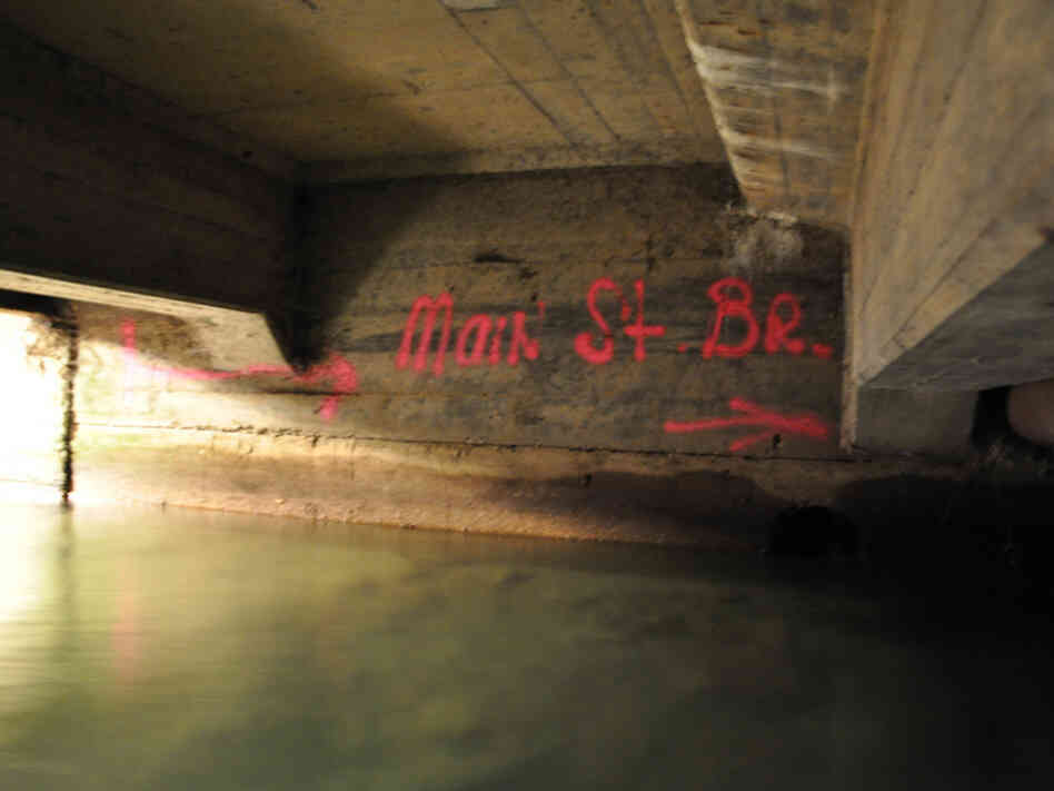 Underneath Main Street in Lewistown, Mont. Ian Gray/Mapping Main Street