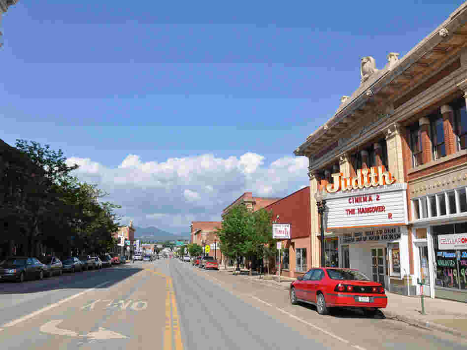 Main Street in Lewistown, Mont. Jesse Shapins/Mapping Main Street