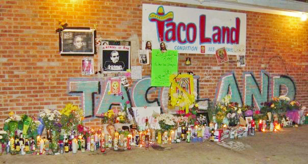 TacoLand the night it closed. Courtesy Erik Sanden