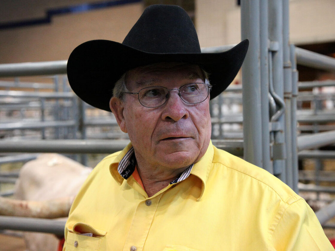 Doug Hunt breeds world-record longhorns at his ranch in St. George, Utah.