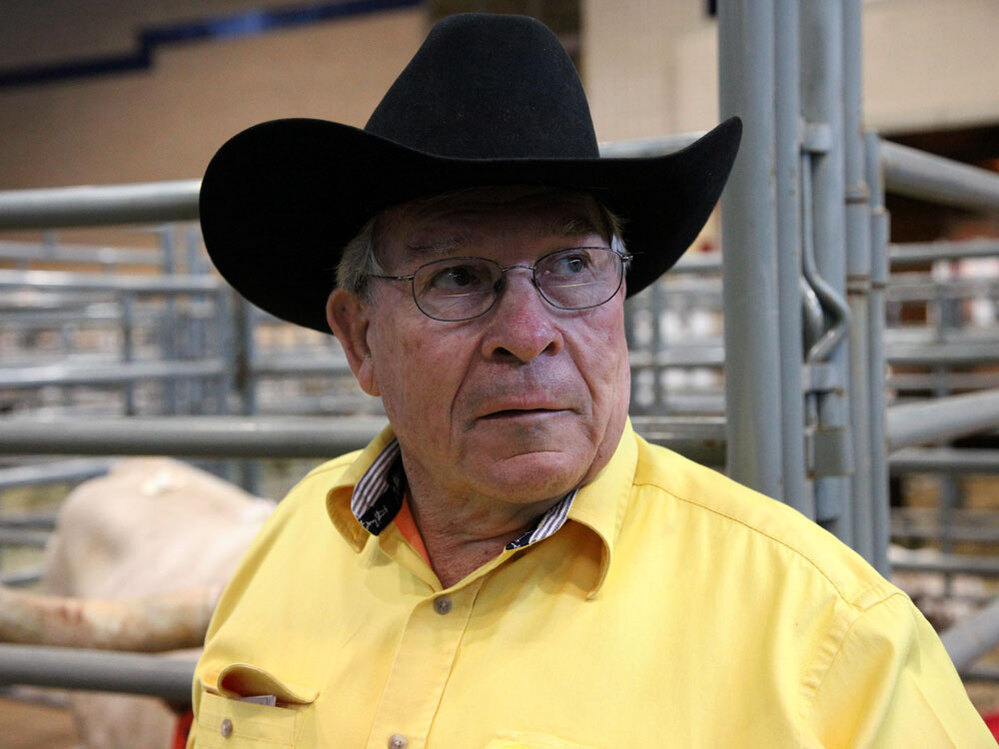 Doug Hunt breeds world-record longhorns at his ranch in St. George, Utah.